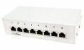 TOE Patch Panel Desktop 8-port CAT6a STP LogiLink