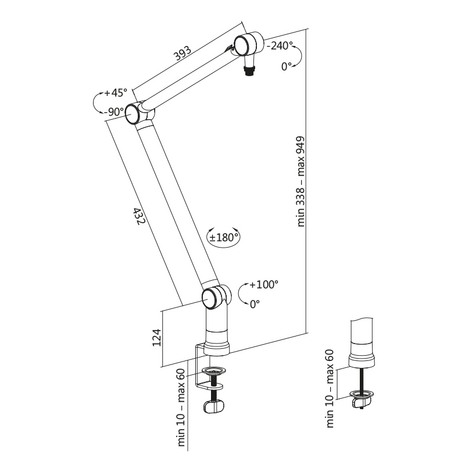 Toe Professionele Microfoonstandaard AA0127 Logilink