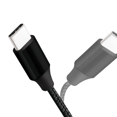 USB 2.0 C  USB-C 0.30m LogiLink Zwart