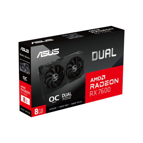 7600 ASUS RX V2 OC 8GB/3xDP/HDMI