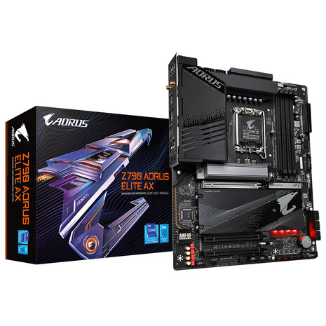 Gigabyte 1700 Z790 AORUS ELITE AX - DDR5/4xM.2/DP/HDMI