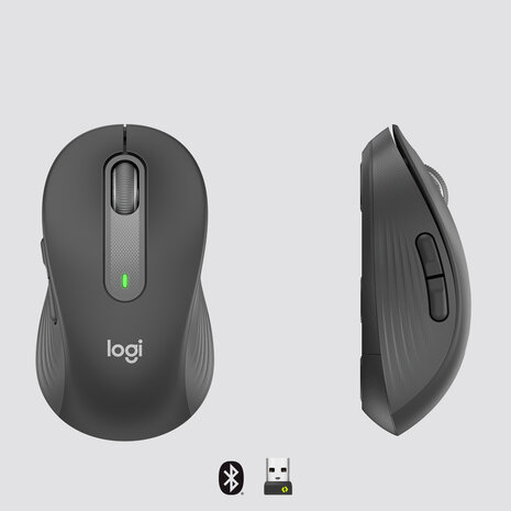 Logitech M650 (L) Optical Bluetooth Zwart Ret. Wireless