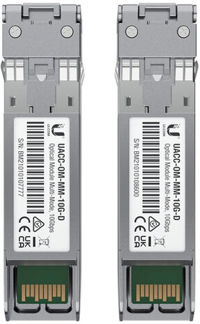 Ubiquiti U Fiber MM SFP+ 10Gbps 2-pk Modul