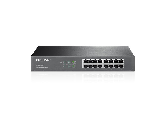 TP-Link - 8Port Unmanaged 10/100Mbps, 4xPoE