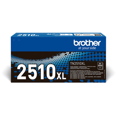 Brother TN-2510XL Zwart 3.000 pagina`s (Origineel)