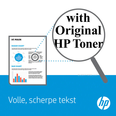 HP No.207A Zwart 1.350 pagina`s (Origineel)