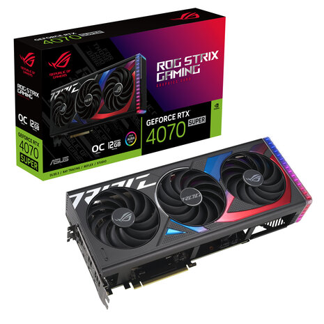 4070 ASUS ROG STRIX RTX Super OC Edition 12GB/3xDP/2HDMI