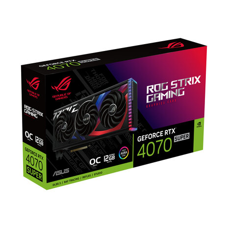 4070 ASUS ROG STRIX RTX Super OC Edition 12GB/3xDP/2HDMI