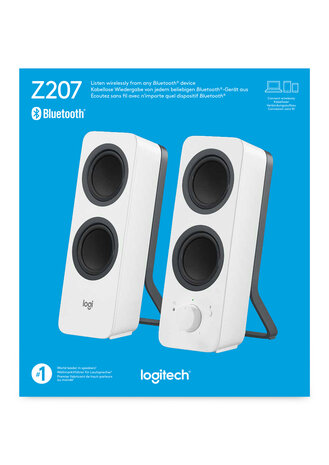 Logitech 2.0 Z207 Wit