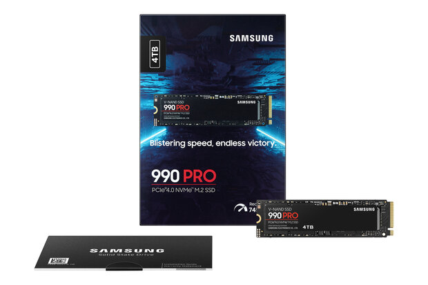 4TB M.2 PCIe NVMe Samsung 990 PRO MLC/7450/6900