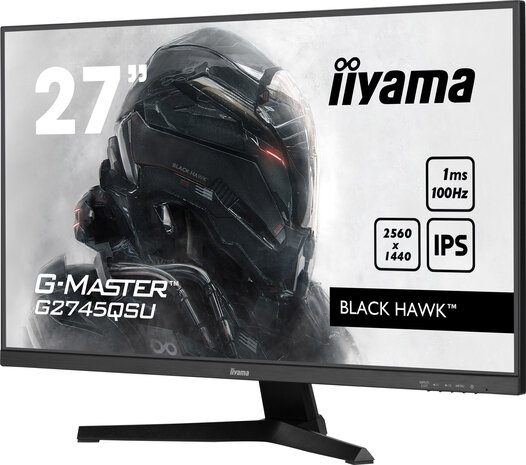 27" Iiyama G-Master G2745QSU-B1 QHD/DP/HDMI/100Hz/IPS