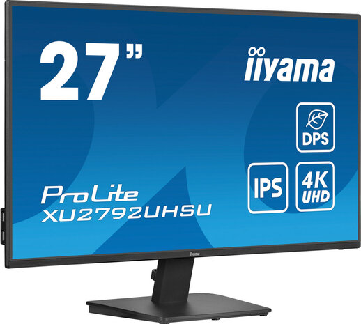 27" Iiyama ProLite XU2792UHSU-B6 4K/DP/HDMI/VGA/IPS