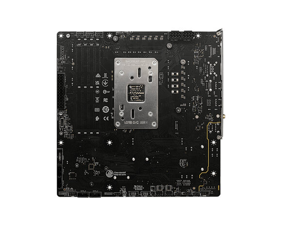 MSI AM5 B650M PROJECT ZERO - back-connect