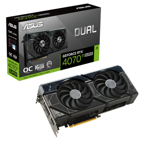 4070Ti ASUS DUAL RTX Super OC Edition 16GB/3xDP/HDMI