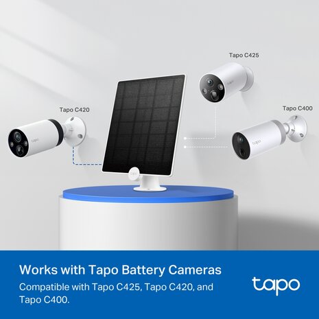 TP-Link Tapo A200 Solar Panel 4,5W/5,2V/IP65/micro USB.