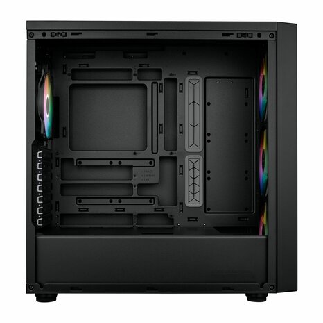 Cooler Master MasterBox 600 - TG/EATX/back-connect Zwart