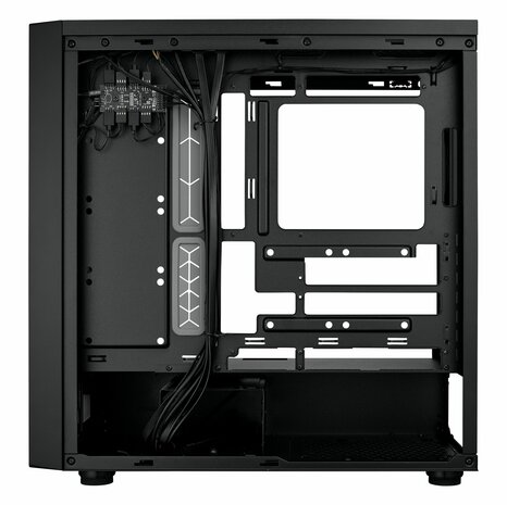 Cooler Master MasterBox 600 - TG/EATX/back-connect Zwart