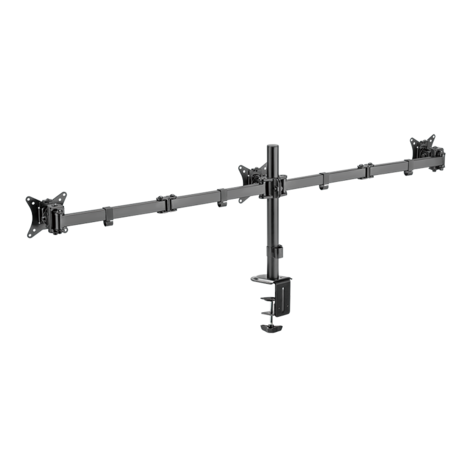 Desk Mount Triple LogiLink 13"-27" 