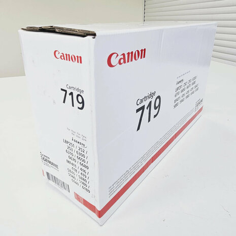 Canon 719BK Zwart 2.100 pagina`s (Origineel) [1]