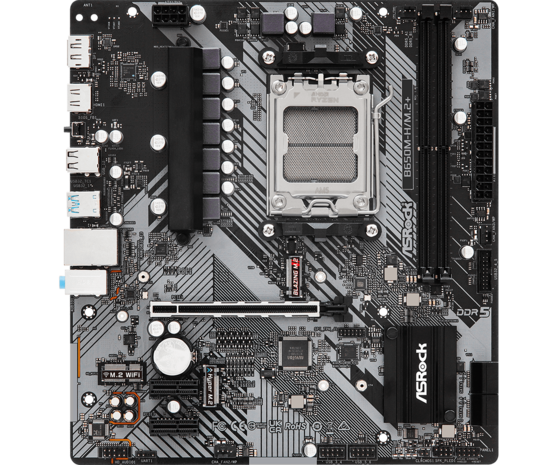 ASRock AM5 B650M-H/M.2+ - DDR5/M.2/DP/HDMI/µATX