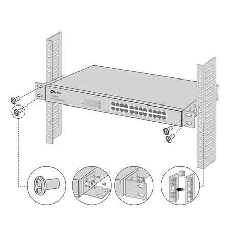 TOE 1U RackMount Kit-13