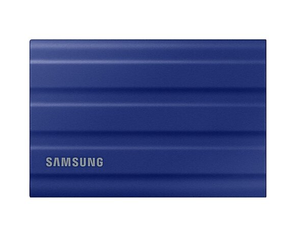 2TB Samsung T7 Shield NVMe/Blauw/USB-C/1050/1000