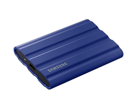 2TB Samsung T7 Shield NVMe/Blauw/USB-C/1050/1000