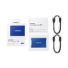 1TB Samsung T7 NVMe/Blauw/USB-C/1050/1000