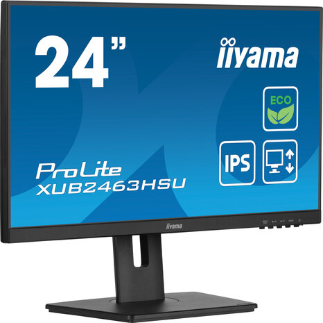 24" Iiyama ProLite XUB2463HSU-B1 FHD/DP/HDMI/IPS