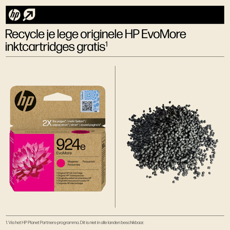 HP No.924e Magenta EvoMore 800 pagina`s (Origineel)