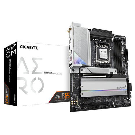 Gigabyte AM5 B650 AERO G - DDR5/3xM.2/DP/HDMI/µATX