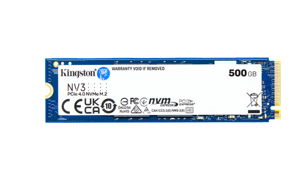 500GB M.2 PCIe NVMe Kingston NV3 5000/3000