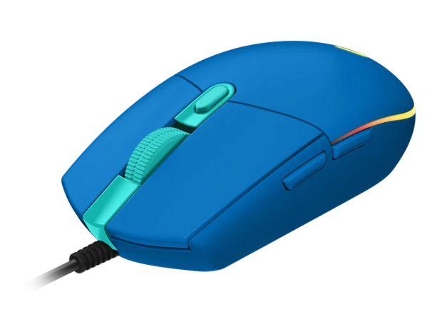 Logitech G G102 LIGHTSYNC Optical USB Blauw Retail