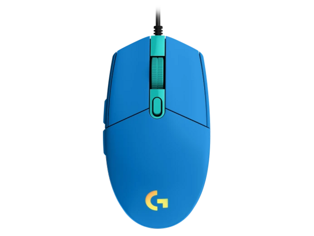 Logitech G G102 LIGHTSYNC Optical USB Blauw Retail