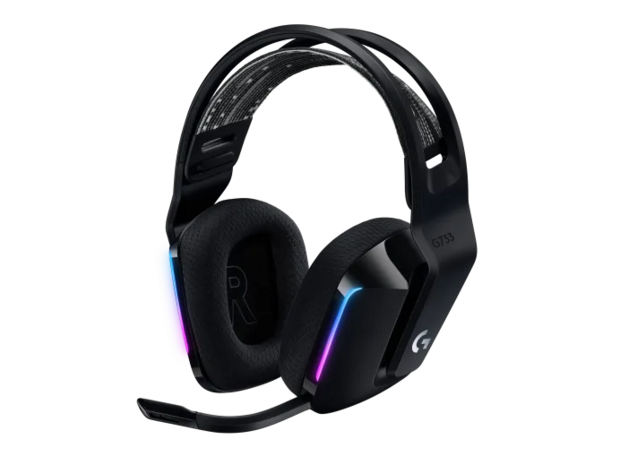 Logitech G Headset G733 Lightspeed Wireless Gaming Zwart