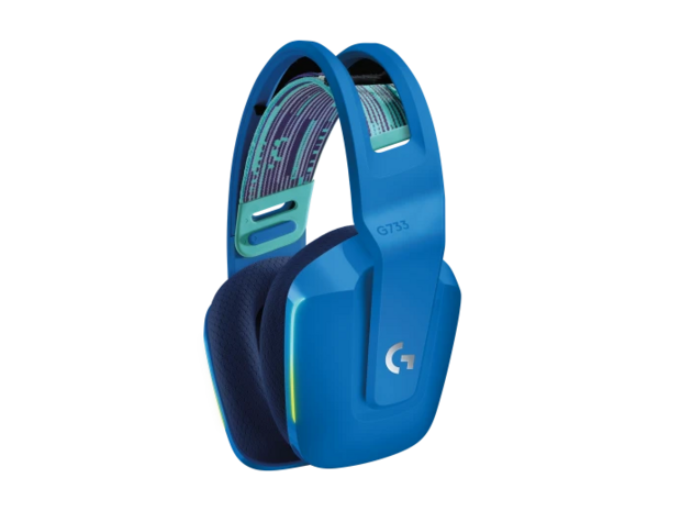 Logitech G Headset G733 Lightspeed Wireless Gaming Blauw