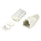 Patchst.RJ45 Cat6 Shielded 10st LogiLink Trek Gr