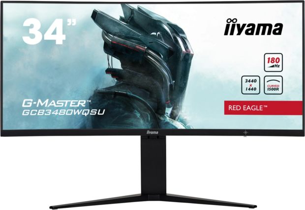 34" Iiyama G-Master GCB3480WQSU-B1 Curved/UWQHD/180Hz/VA