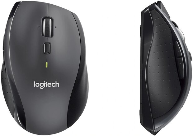 Logitech M705 Laser USB Zwart bruine doos Wireless