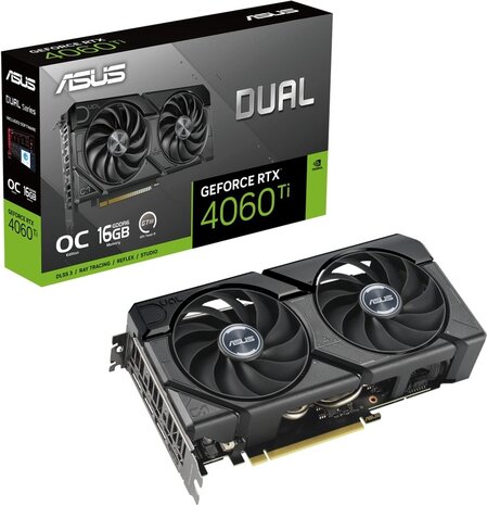 4060Ti ASUS DUAL RTX EVO OC Edition 16GB/3xDP/HDMI