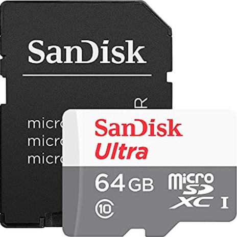 SDXC Card Micro 64GB Sandisk UHS-I U1 Ultra