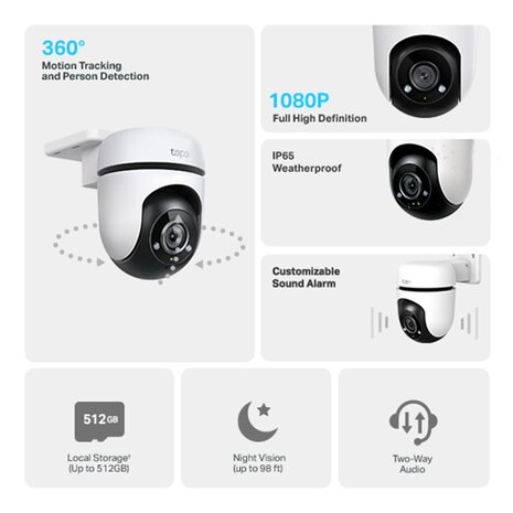 TP-Link TAPO TC40 WiFi/1080p/IR/360°.