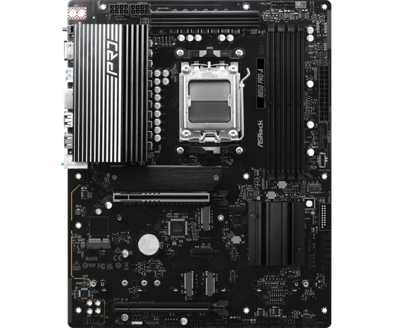 ASRock AM5 B850 Pro-A - DDR5/4xM.2/HDMI/USB-C/ATX