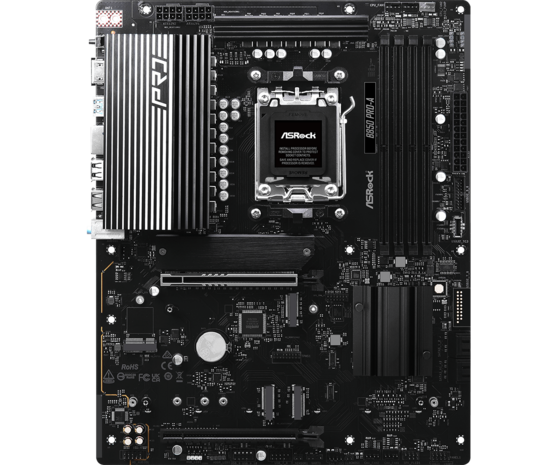 ASRock AM5 B850 Pro-A - DDR5/4xM.2/HDMI/USB-C/ATX