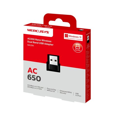 MERCUSYS WL AC650 nano - MA20N