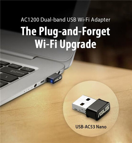 867Mbps WIFI5 - ASUS USB-AC53 Nano