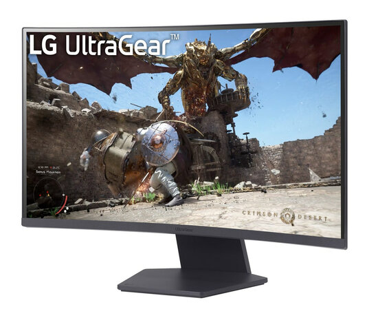 27" LG UltraGear 27GS60QC-B Curved/QHD/DP/2xHDMI/180Hz