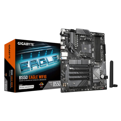 Gigabyte AM4 B550 EAGLE WIFI6 - DDR4/2xM.2/HDMI/USB-C/ATX