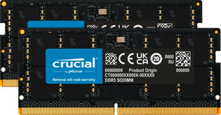 SODIMM 64GB DDR5/4800 CL40 (2x 32GB) Crucial