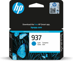 HP No.937 Cyaan 800 pagina`s (Origineel)